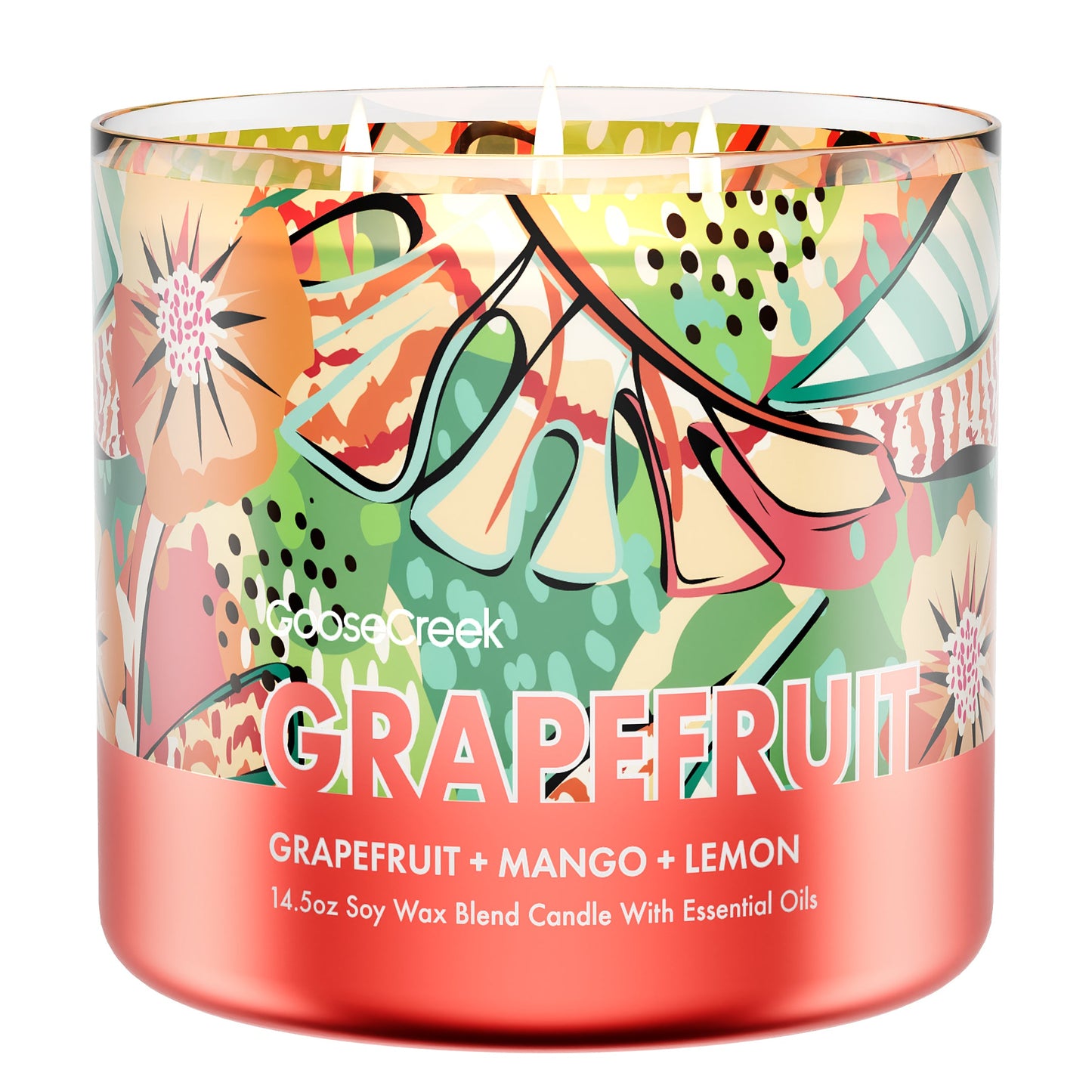 Load image into Gallery viewer, Grapefruit Large 3-Wick Candle
