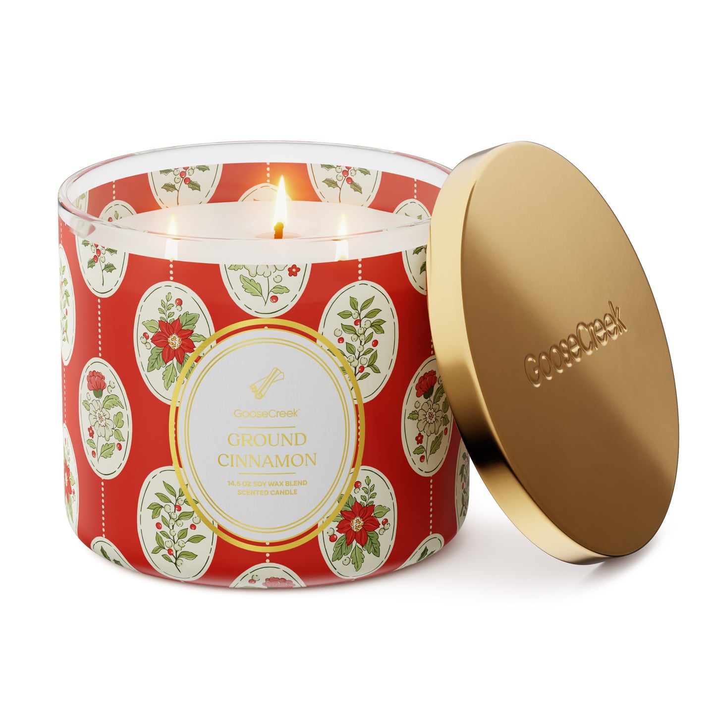 Ground Cinnamon 3-Wick Candle