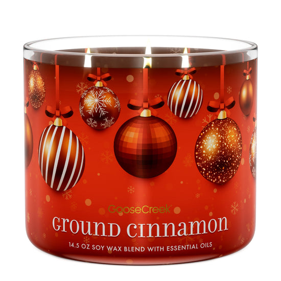 Ground Cinnamon 3-Wick Candle