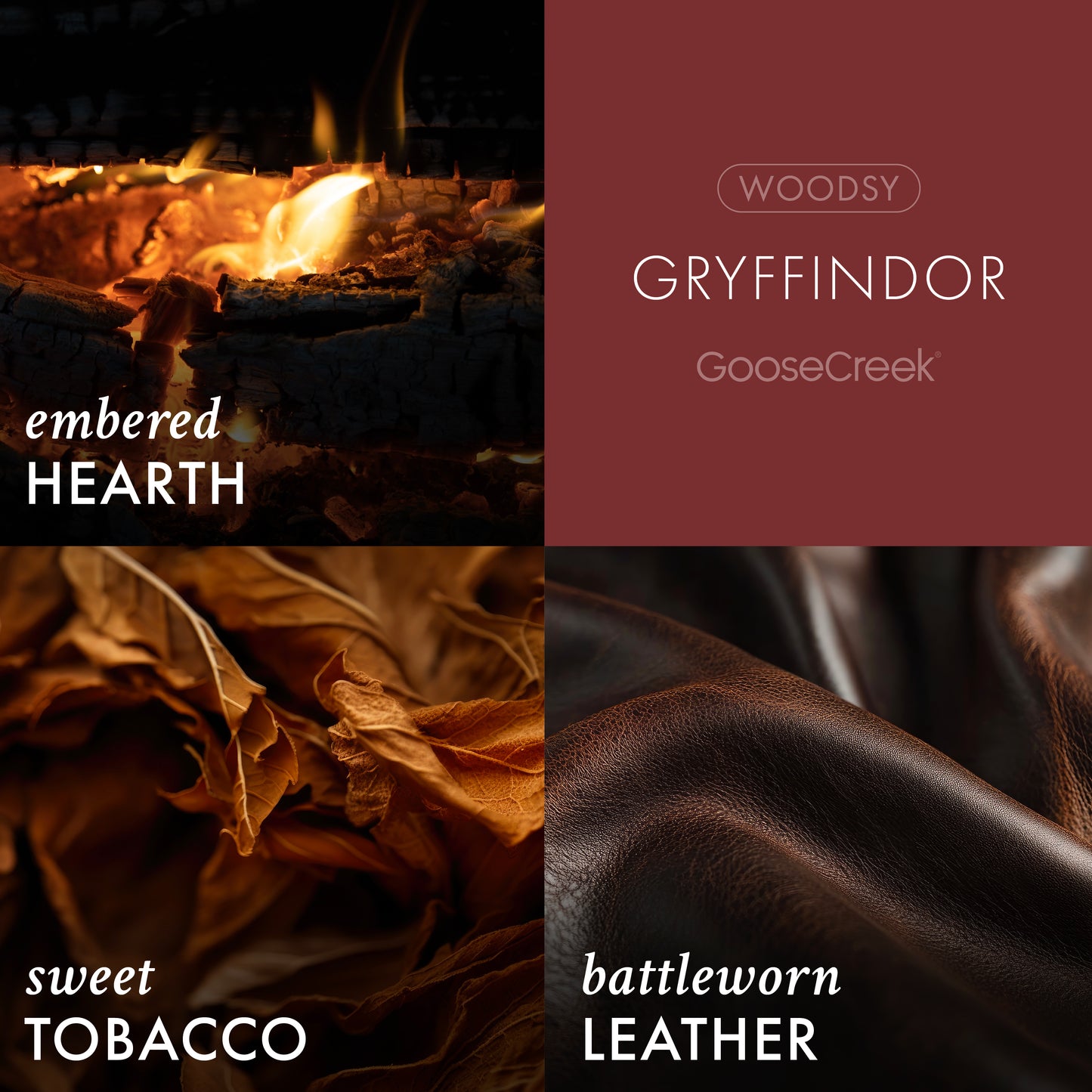 Gryffindor 3-Wick Harry Potter Candle