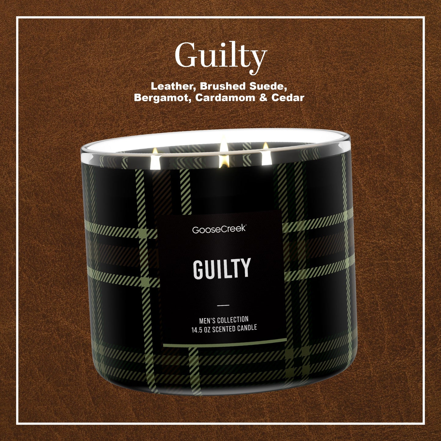 Guilty 3-Wick Candle