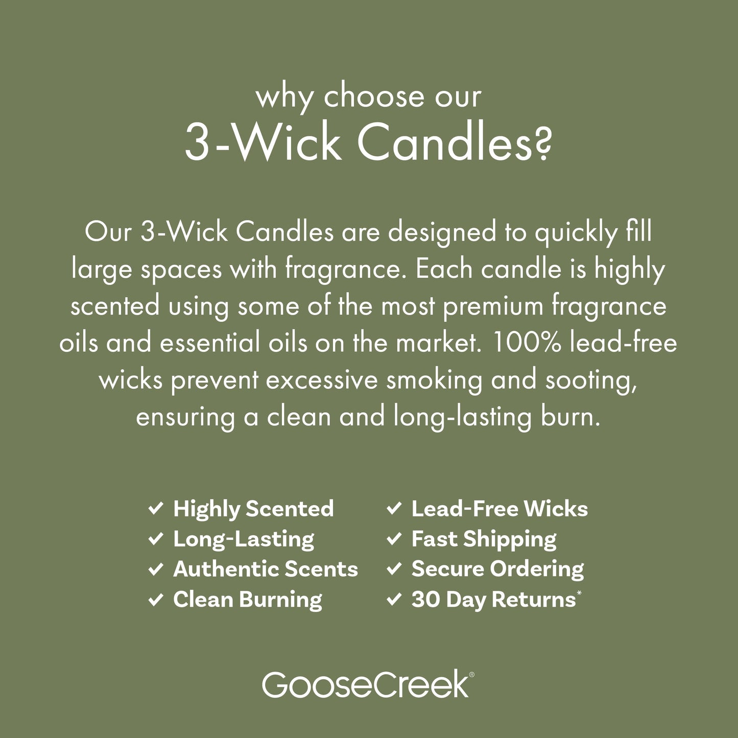 Guilty 3-Wick Candle