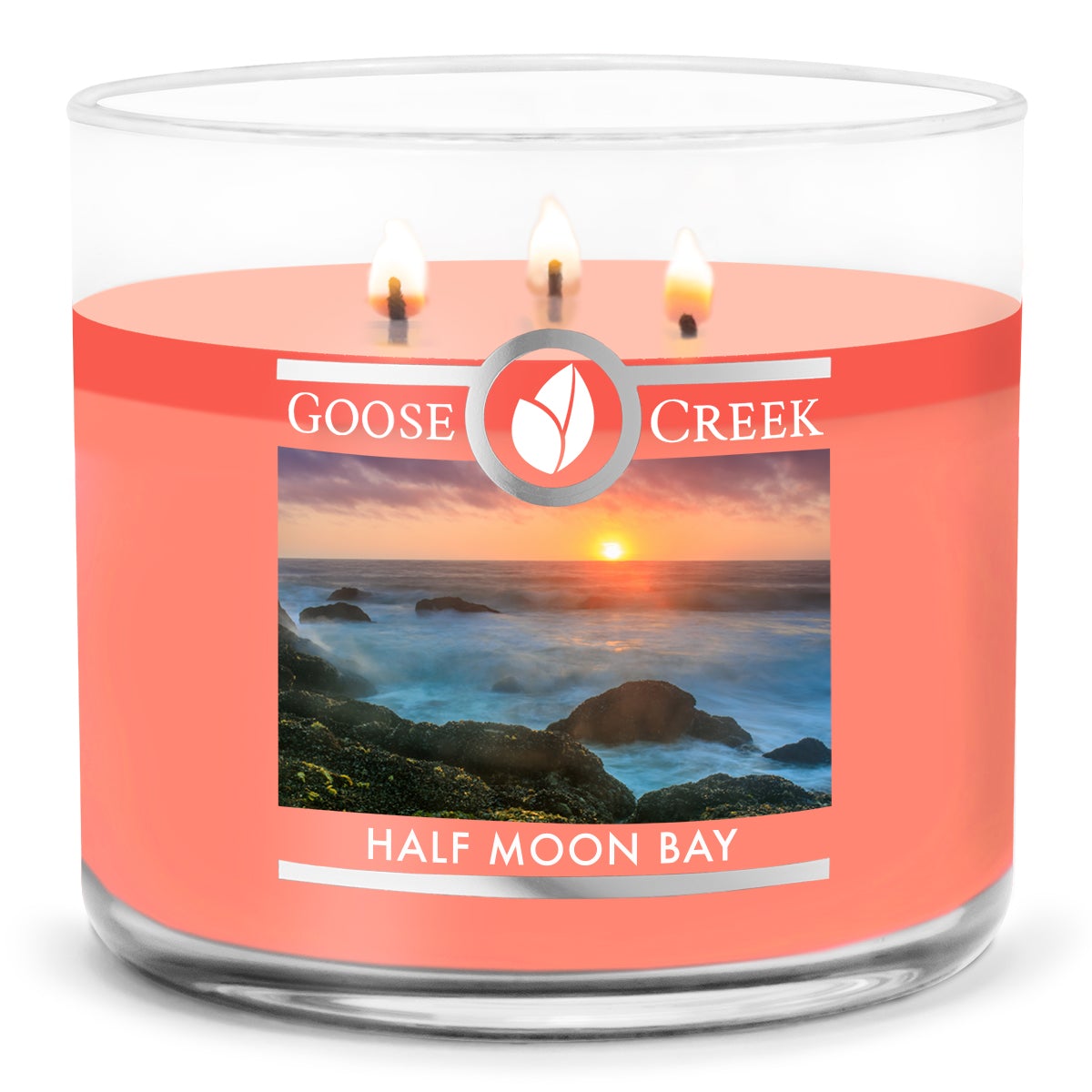 Load image into Gallery viewer, Half Moon Bay Large 3-Wick Candle
