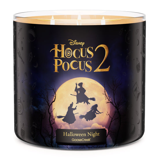 Halloween Night 3-Wick Hocus Pocus 2 Candle