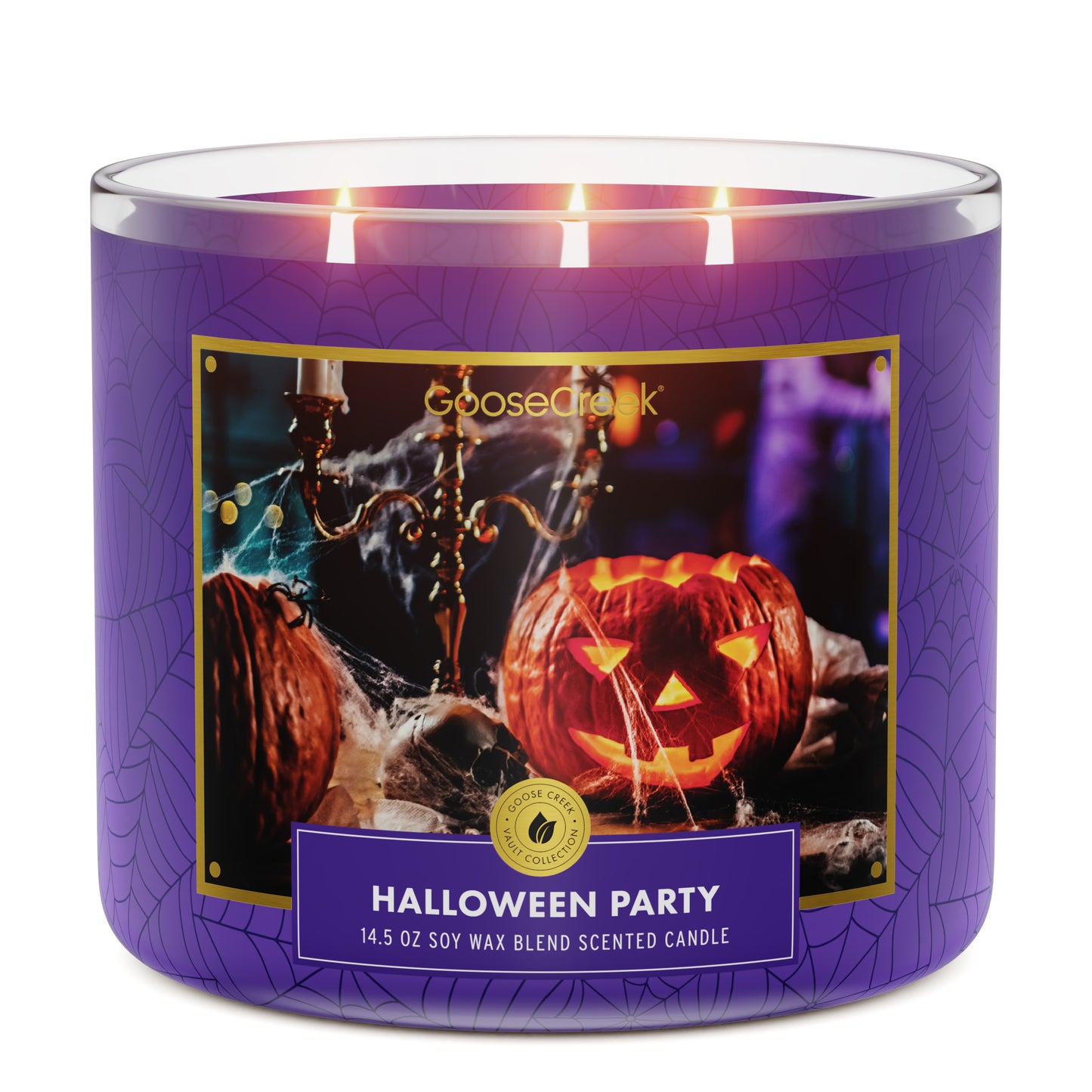 Halloween Party 3-Wick Candle
