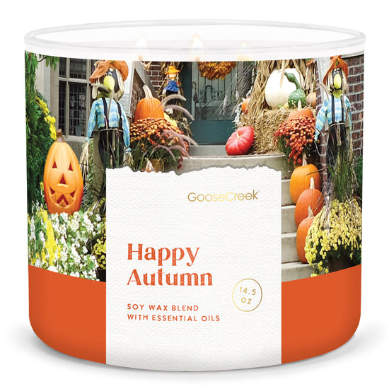 Happy Autumn Large 3-Wick Candle