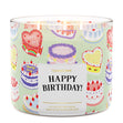 Load image into Gallery viewer, Happy Birthday 3-Wick Candle
