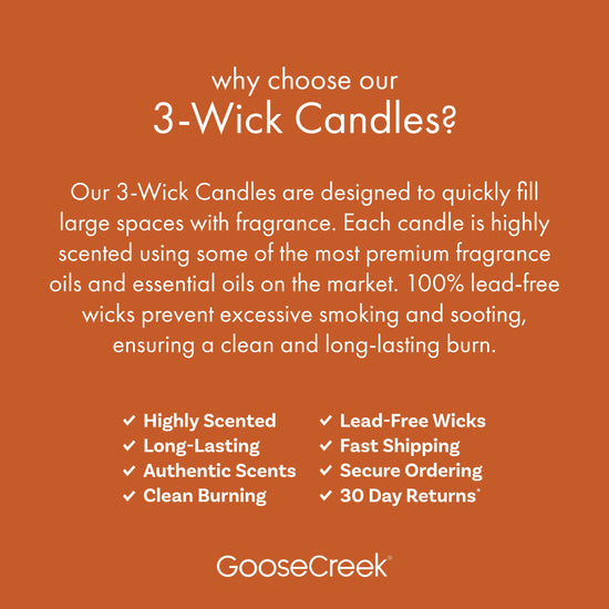 Harvest Hayride 3-Wick Candle