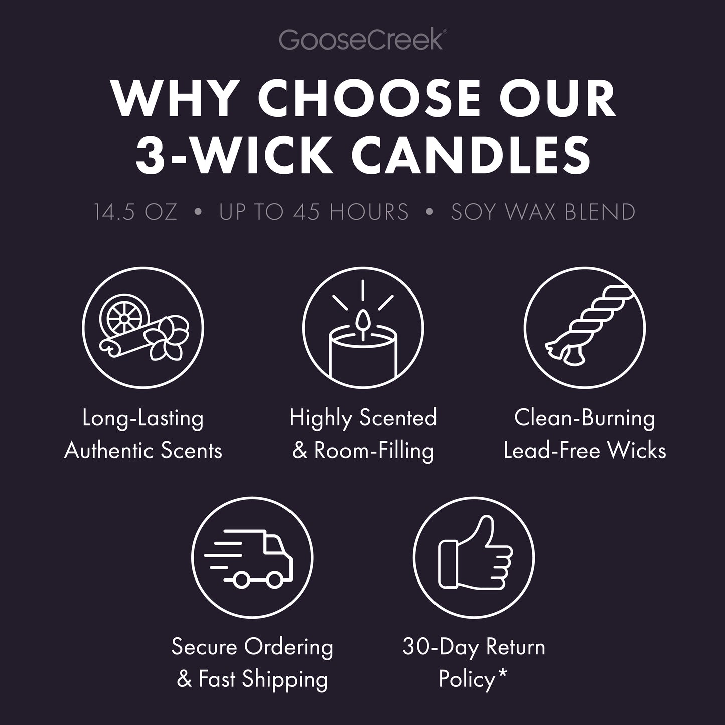 Haunted Spellbook 3-Wick Candle