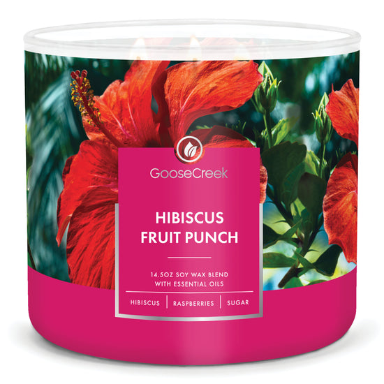 Hibiscus Fruit Punch Large 3-Wick Candle