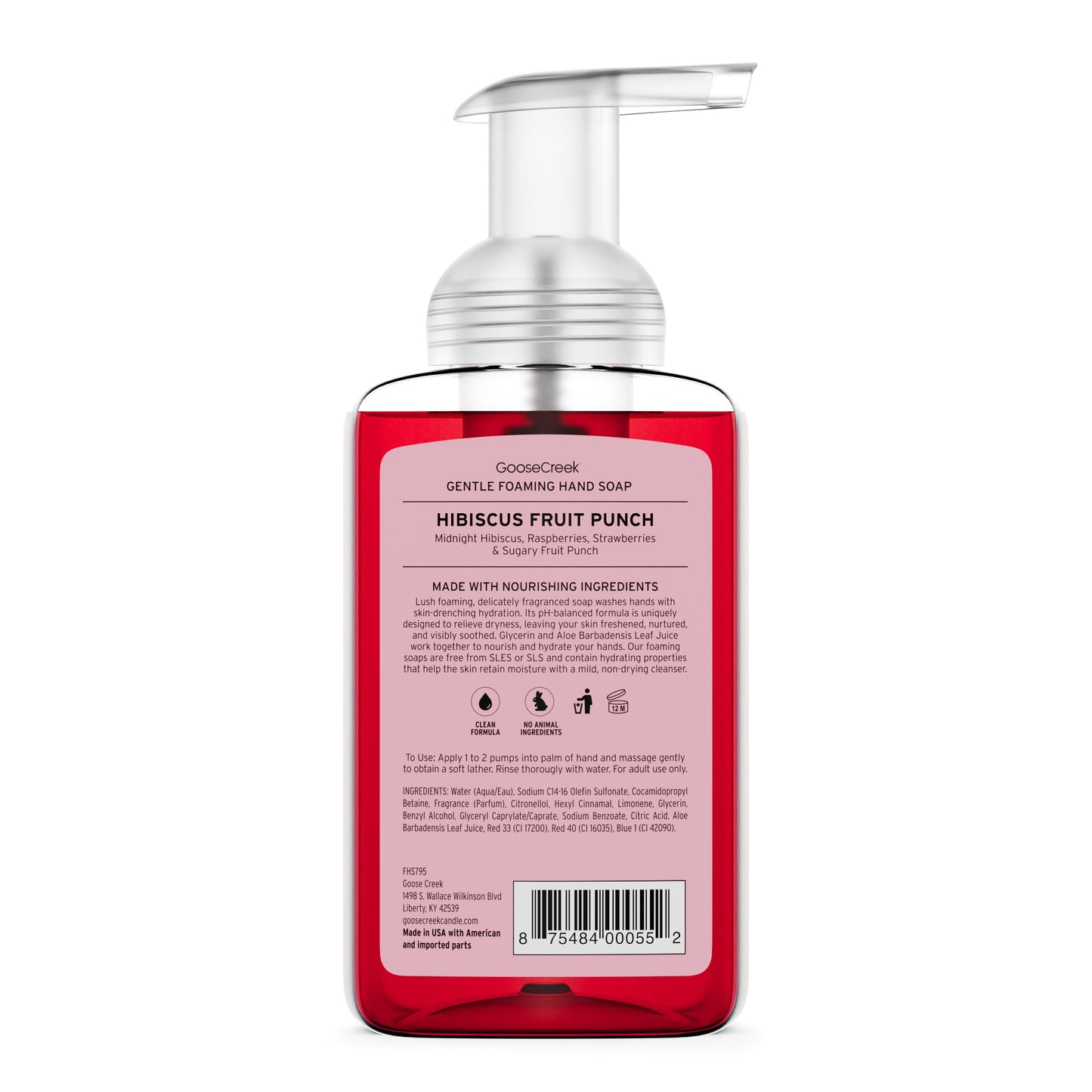 Hibiscus Fruit Punch Lush Foaming Hand Soap (Copy)