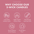 Load image into Gallery viewer, Hibiscus Orchid 3-Wick Candle
