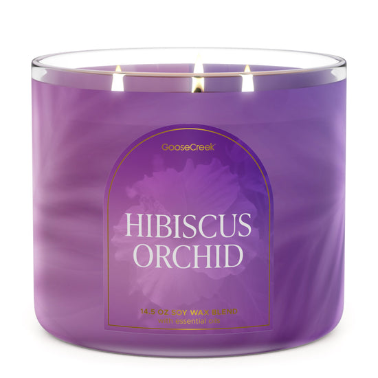 Hibiscus Orchid Large 3-Wick Candle