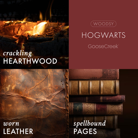 Hogwarts 3-Wick Harry Potter Candle