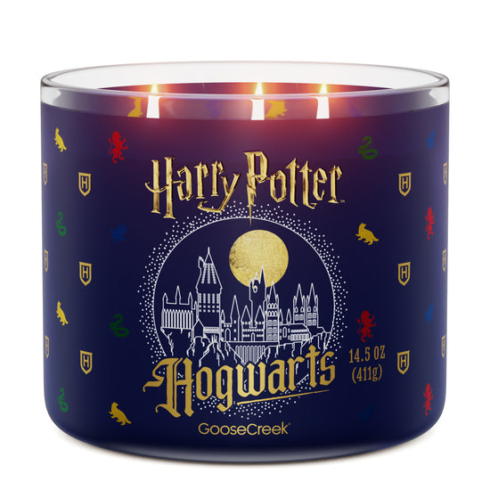 Hogwarts 3-Wick Harry Potter Candle