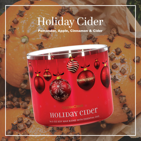 Holiday Cider 3-Wick Candle