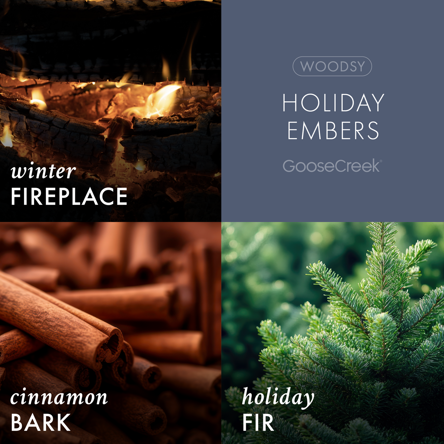 Holiday Embers 3-Wick Candle