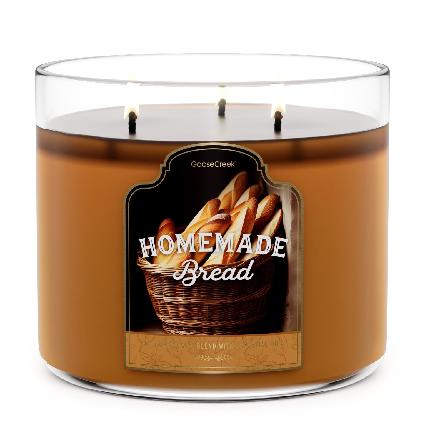 Homemade Bread 3-Wick Candle