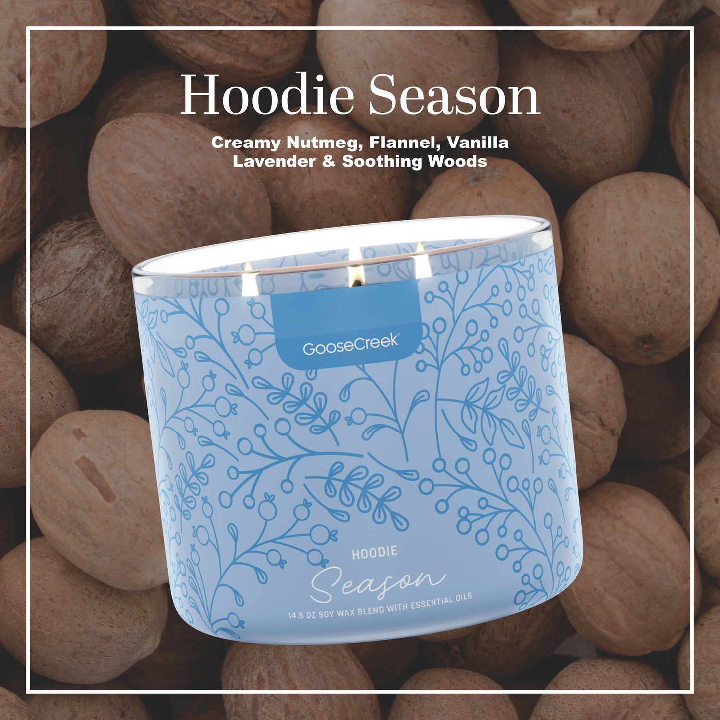 Hoodie Season Large 3-Wick Candle