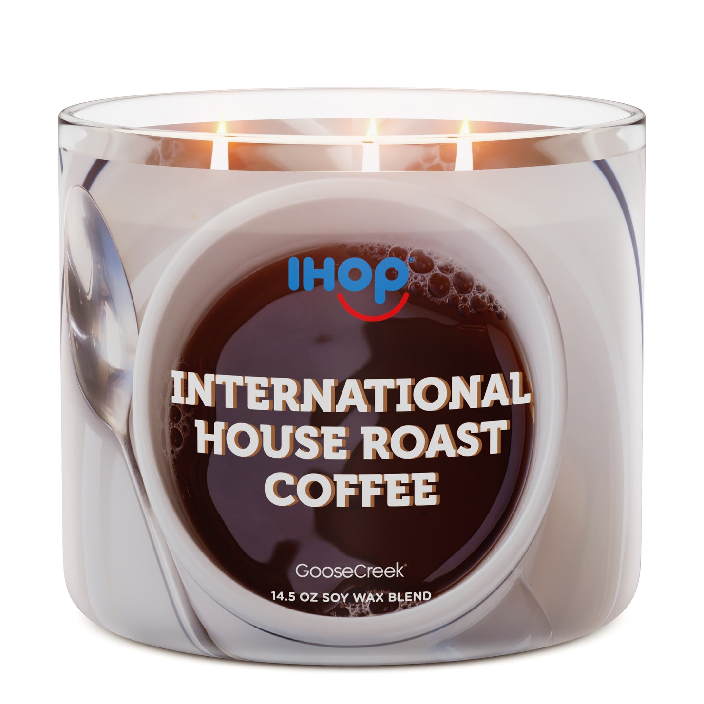 International House Roast Coffee IHOP 3-Wick Candle