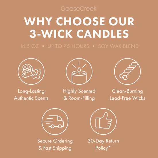 Ivory Pumpkin 3-Wick Candle