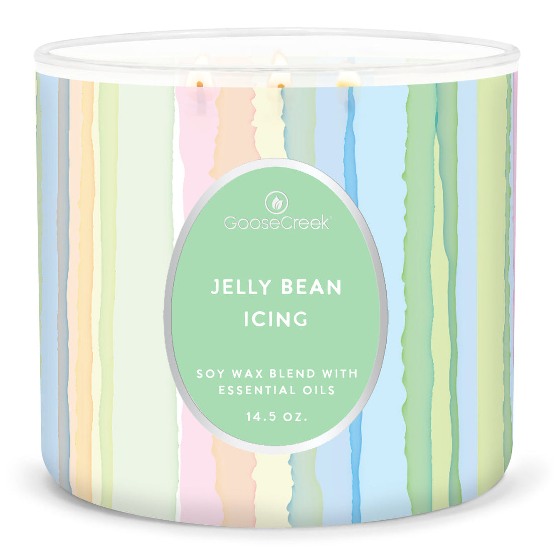 Jelly Bean Icing 3Wick Candle Fragrant Home Decor Goose Creek Candle