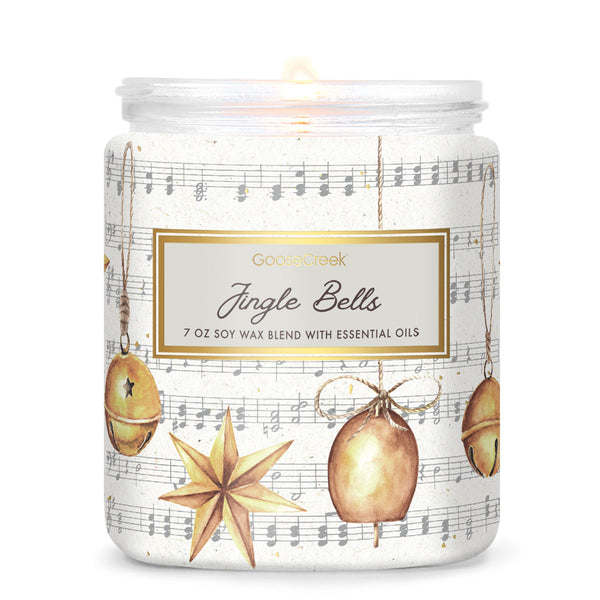 Jingle Bells Large 3-Wick Candle - Festive Fragrance for Christmas