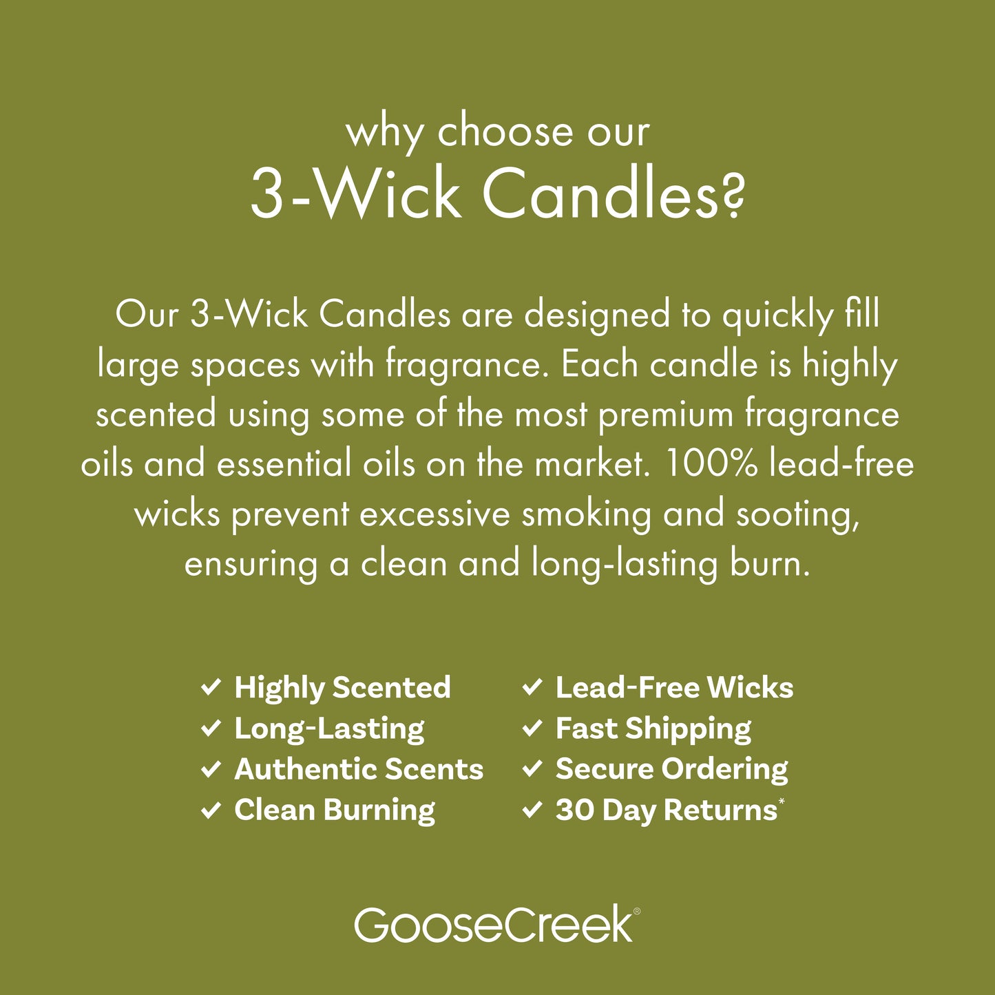 Lakeside Leaves 3-Wick Candle