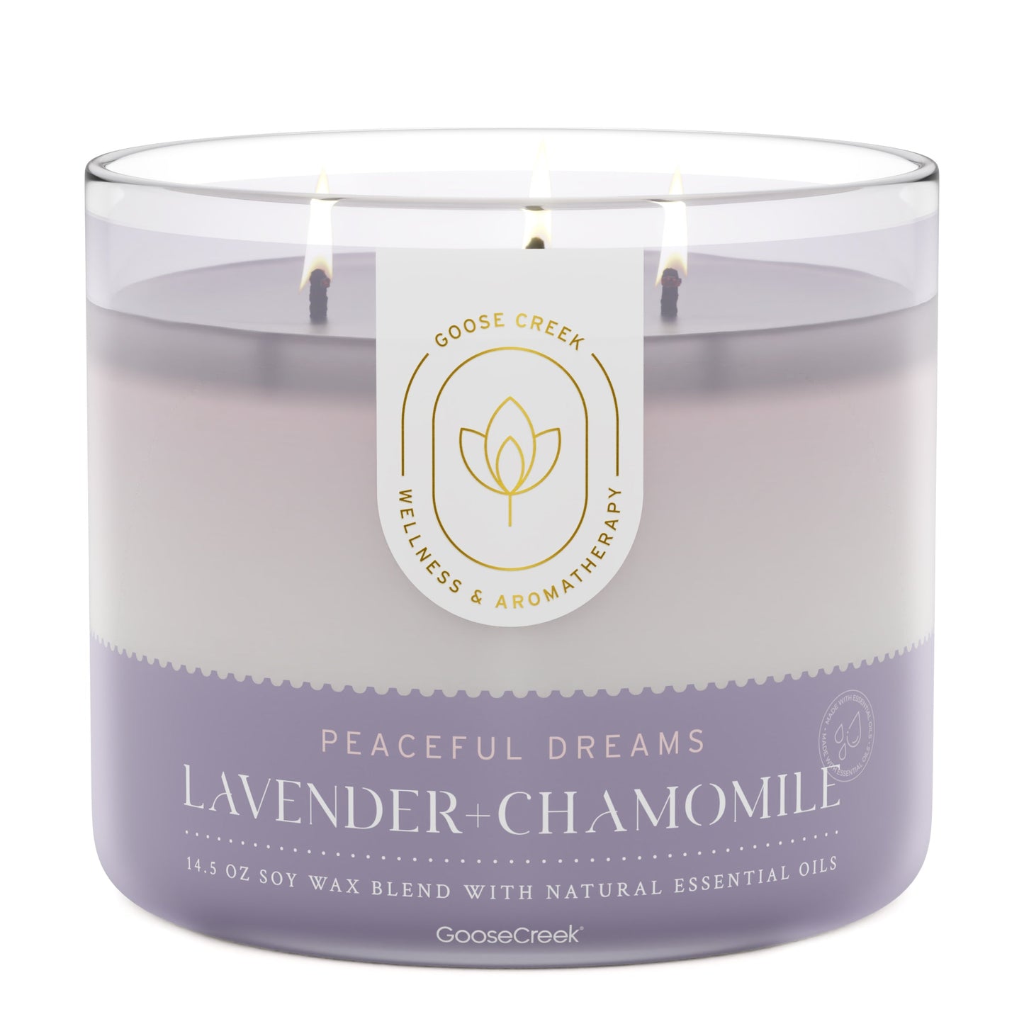 Lavender & Chamomile Aromatherapy 3-Wick Candle