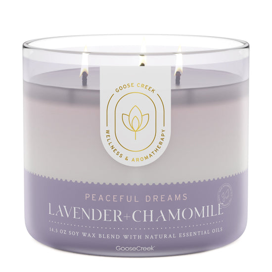 Lavender & Chamomile Aromatherapy 3-Wick Candle