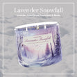 Load image into Gallery viewer, Lavender Snowfall 3-Wick Candle
