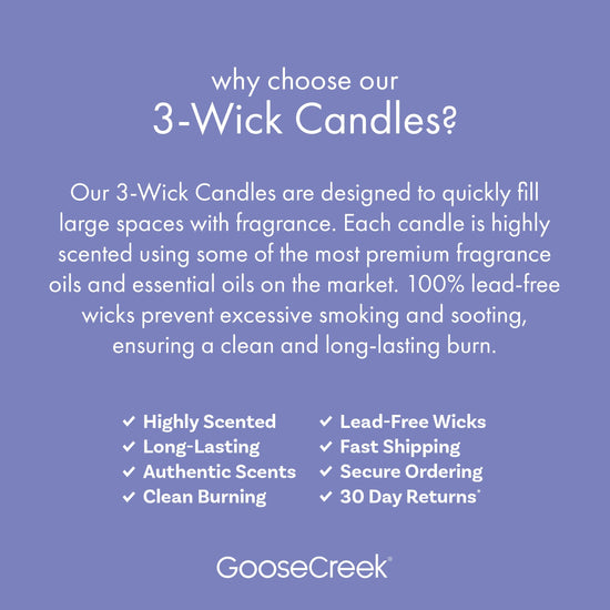 Lavender Vanilla 3-Wick Candle