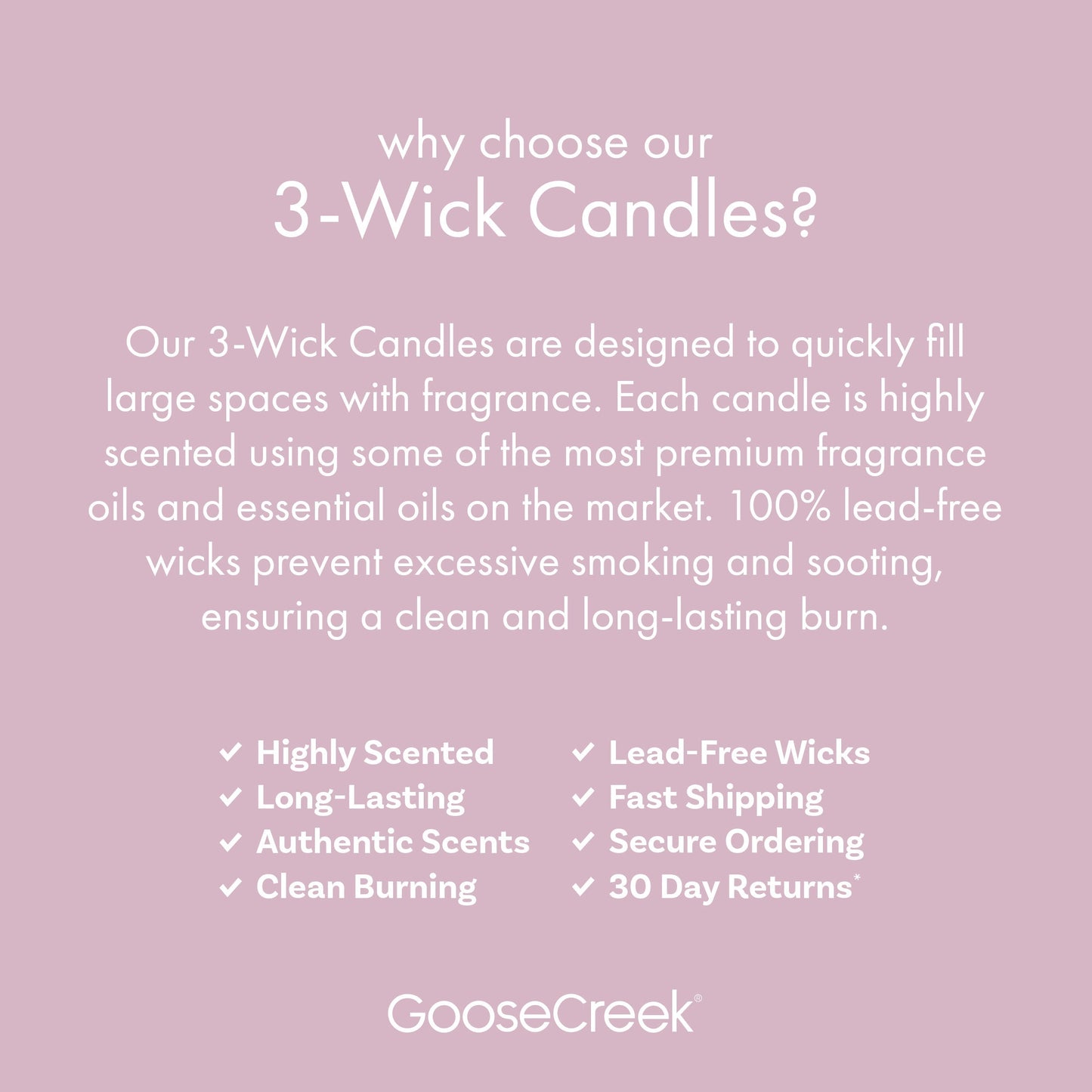 Lavender Vanilla 3-Wick Candle