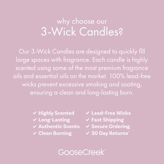 Lavender Vanilla 3-Wick Candle