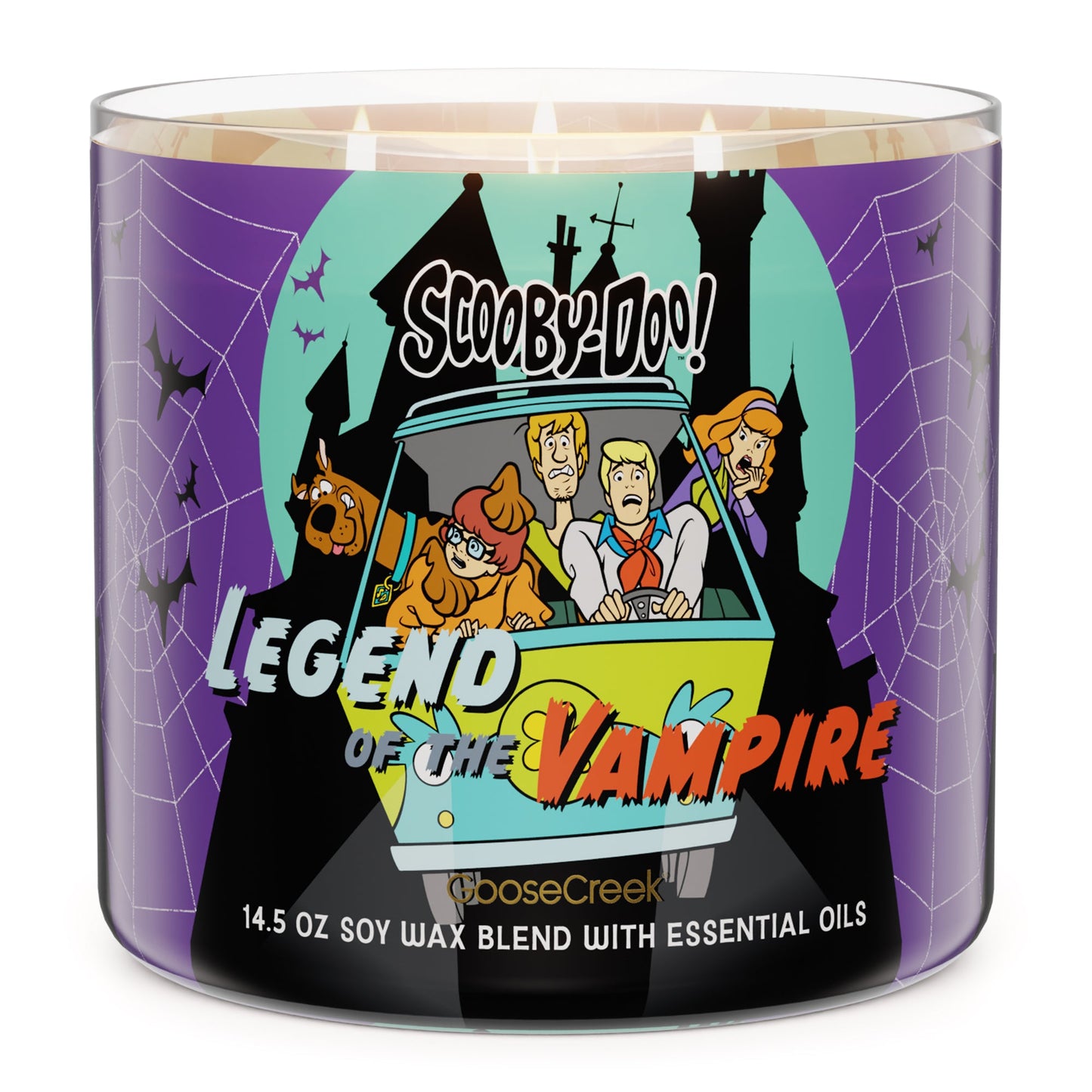 Legend of the Vampire 3-Wick Scooby-Doo Candle