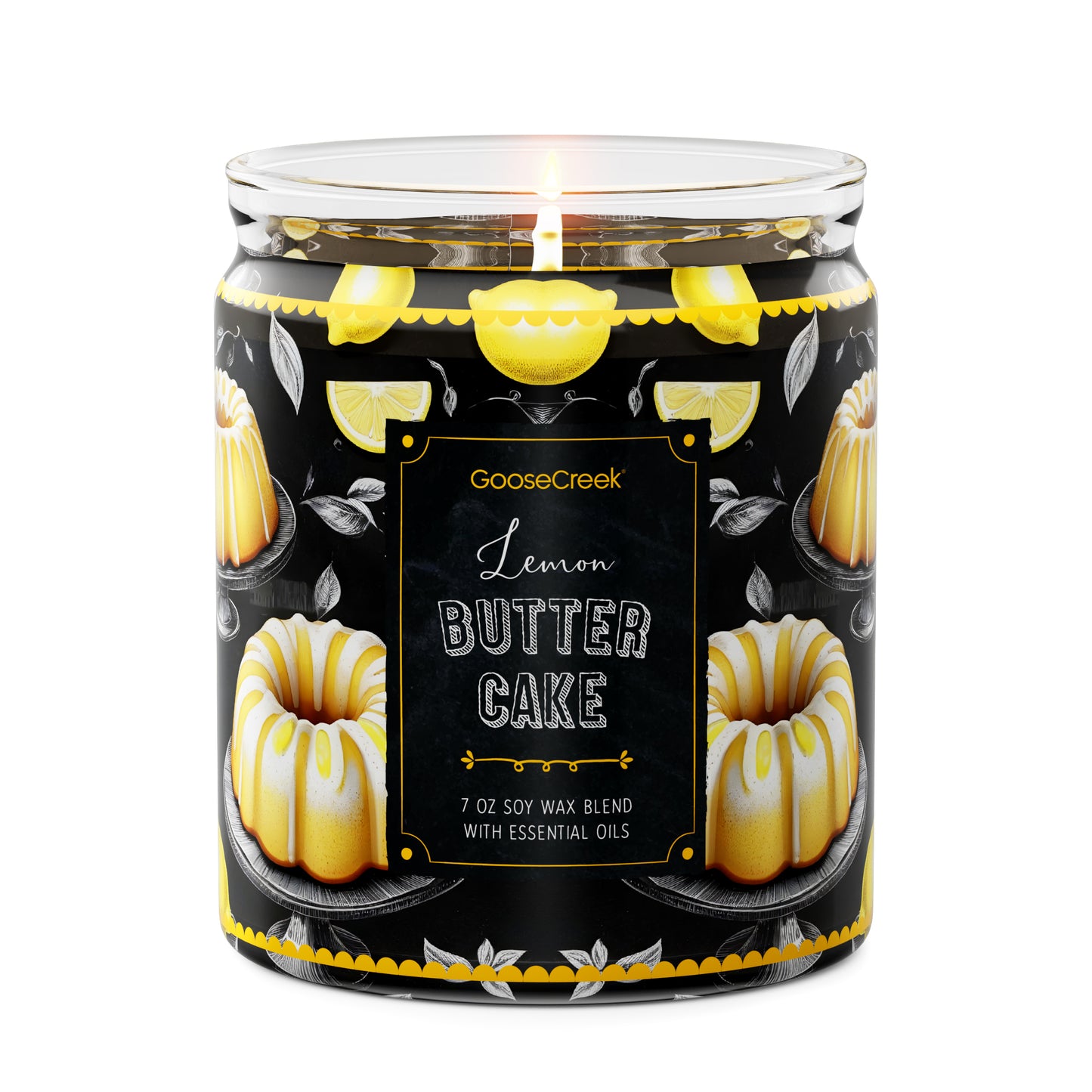 Lemon Butter Cake 7oz Single Wick Candle