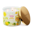 Load image into Gallery viewer, Lemon Meringue Strawberry Shortcake 3-Wick Candle
