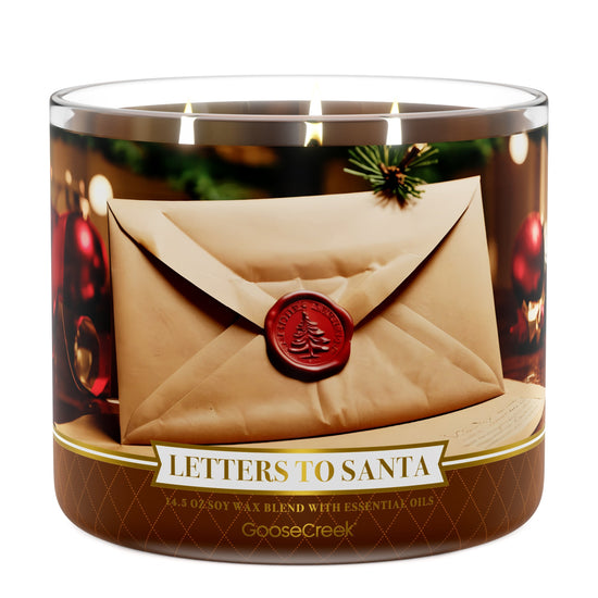 Letters to Santa 3-Wick Candle