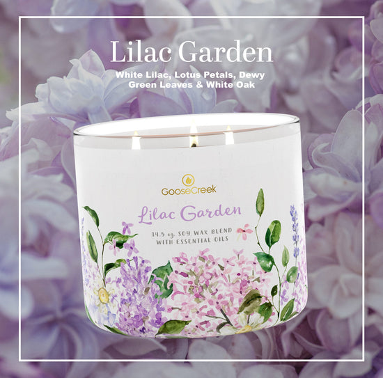 Lilac Garden Large 3-Wick Candle