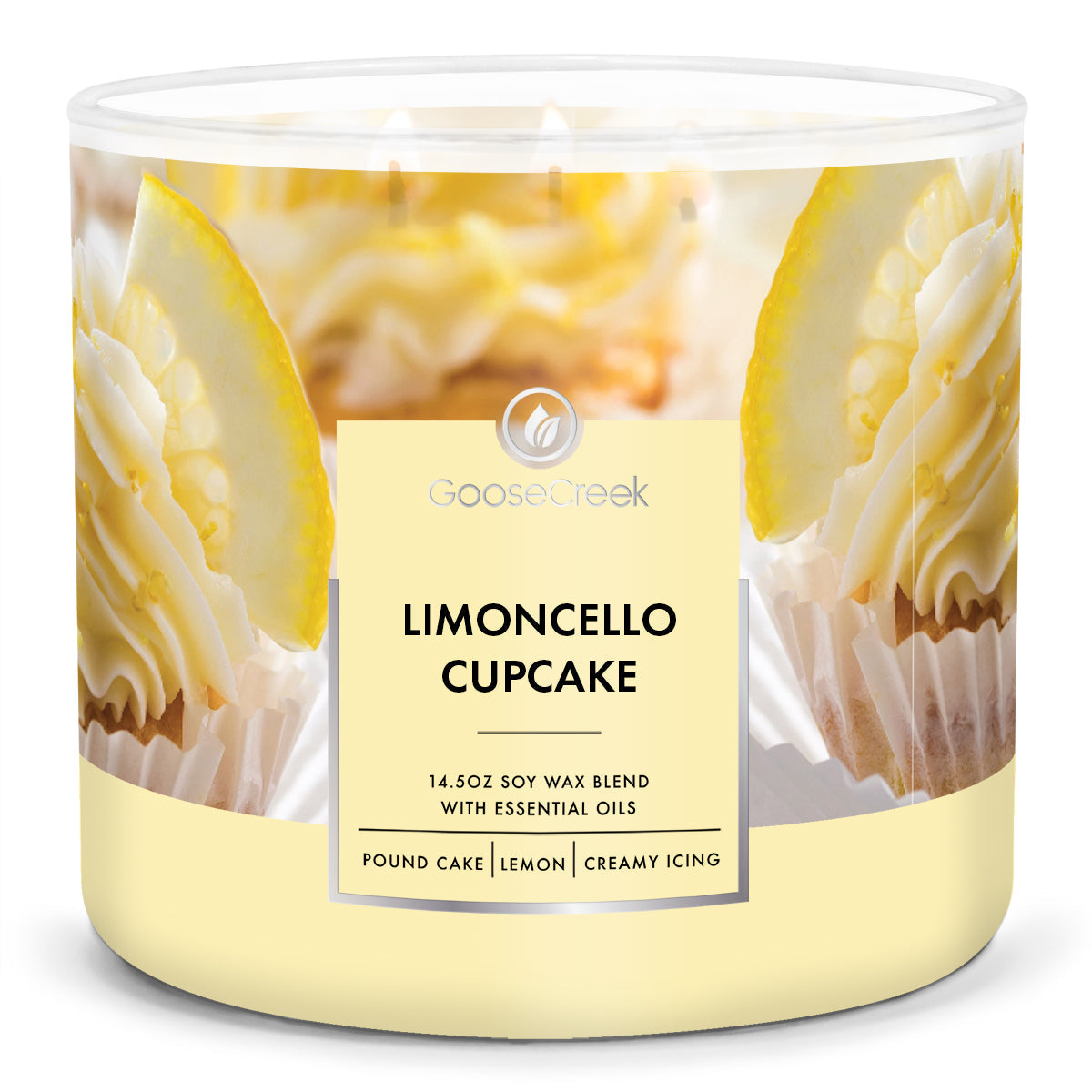 Limoncello Cupcake 3-Wick Candle