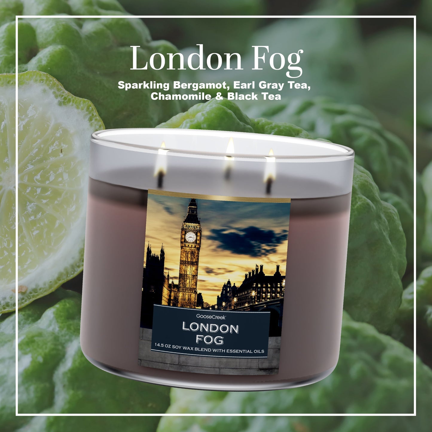 London Fog 3-Wick Candle