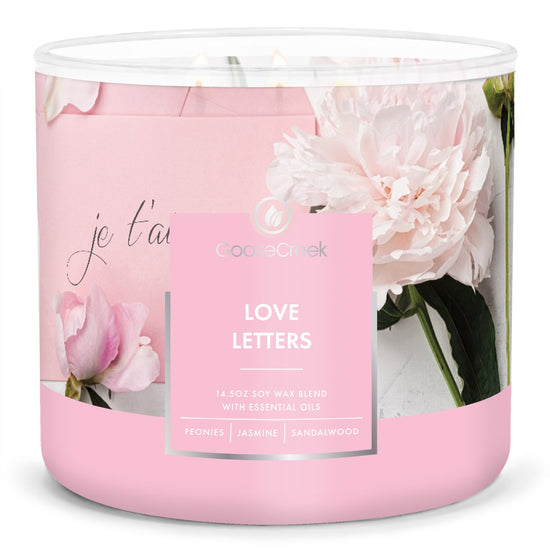 Love Letters Large 3-Wick Candle