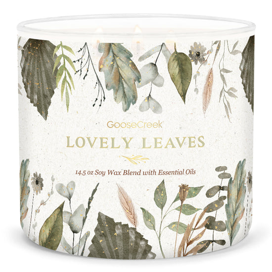 Lovely Leaves Large 3-Wick Candle