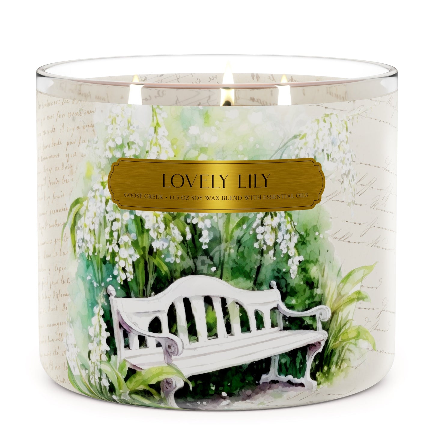 Lovely Lily Large 3-Wick Candle
