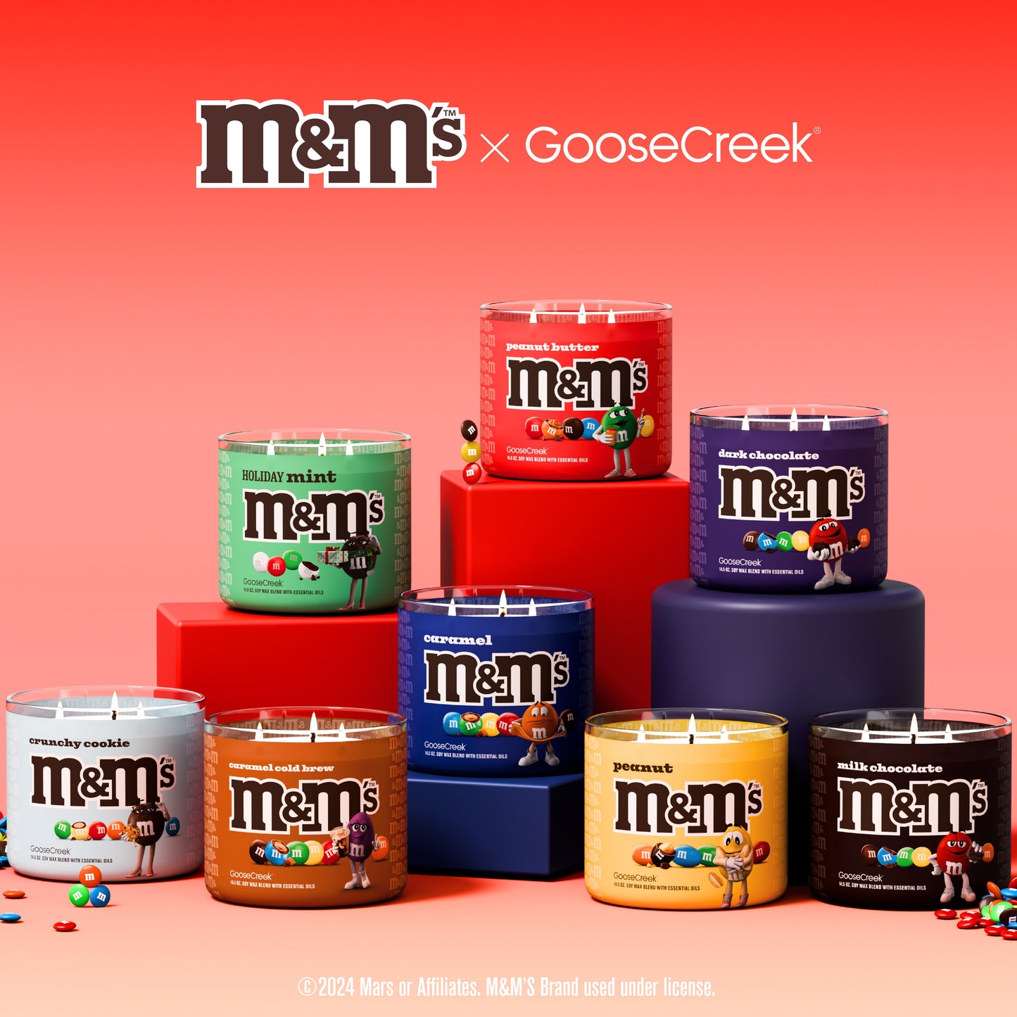 M&M'S Caramel Cold Brew 3-Wick Candle