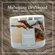 Load image into Gallery viewer, Mahogany Driftwood 3-Wick Candle
