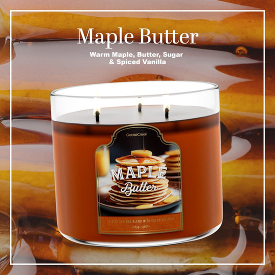 Maple Butter 3-Wick Candle