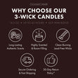 Load image into Gallery viewer, Marauder&amp;#39;s Map 3-Wick Harry Potter Candle
