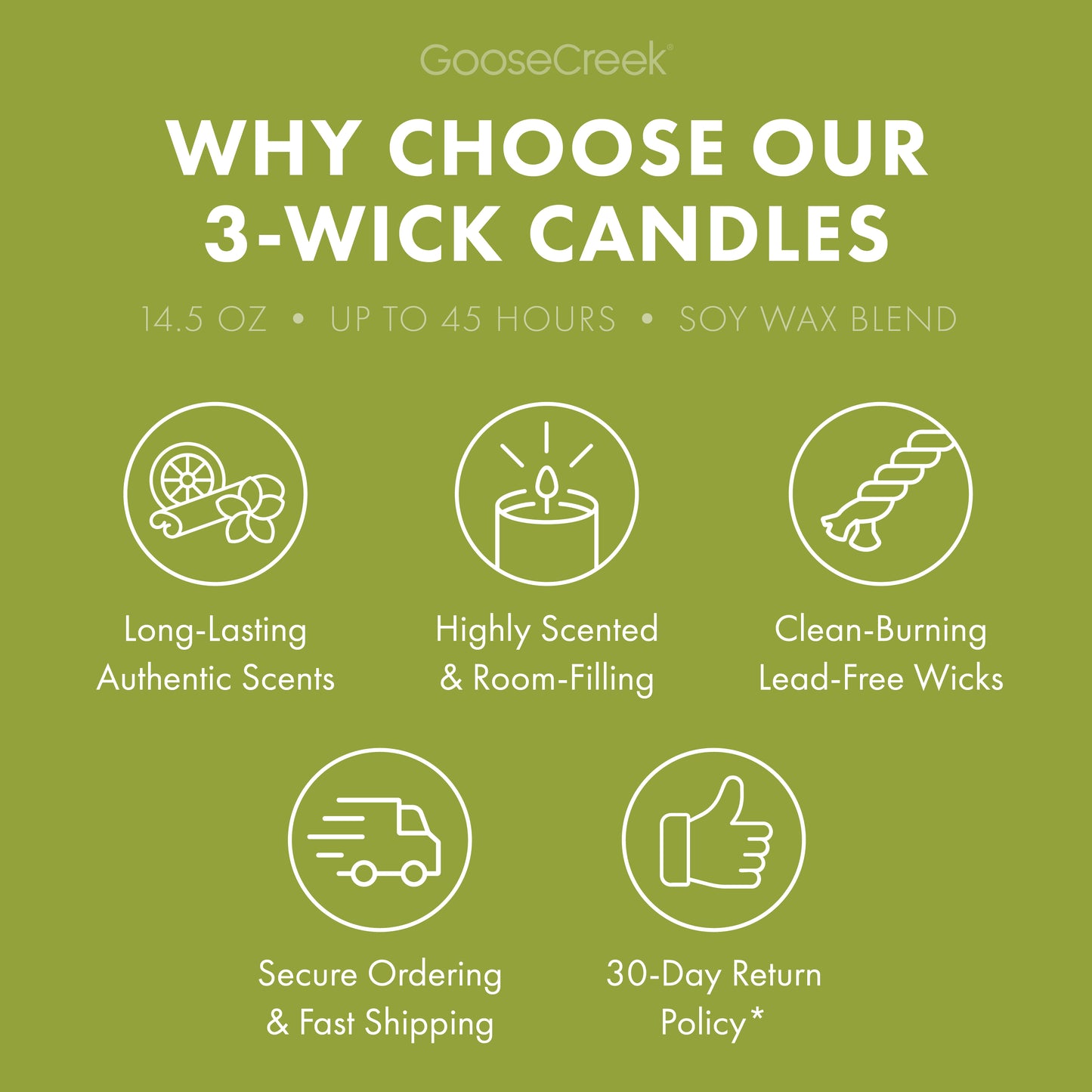 Marshmallow Candy Apple 3-Wick Candle