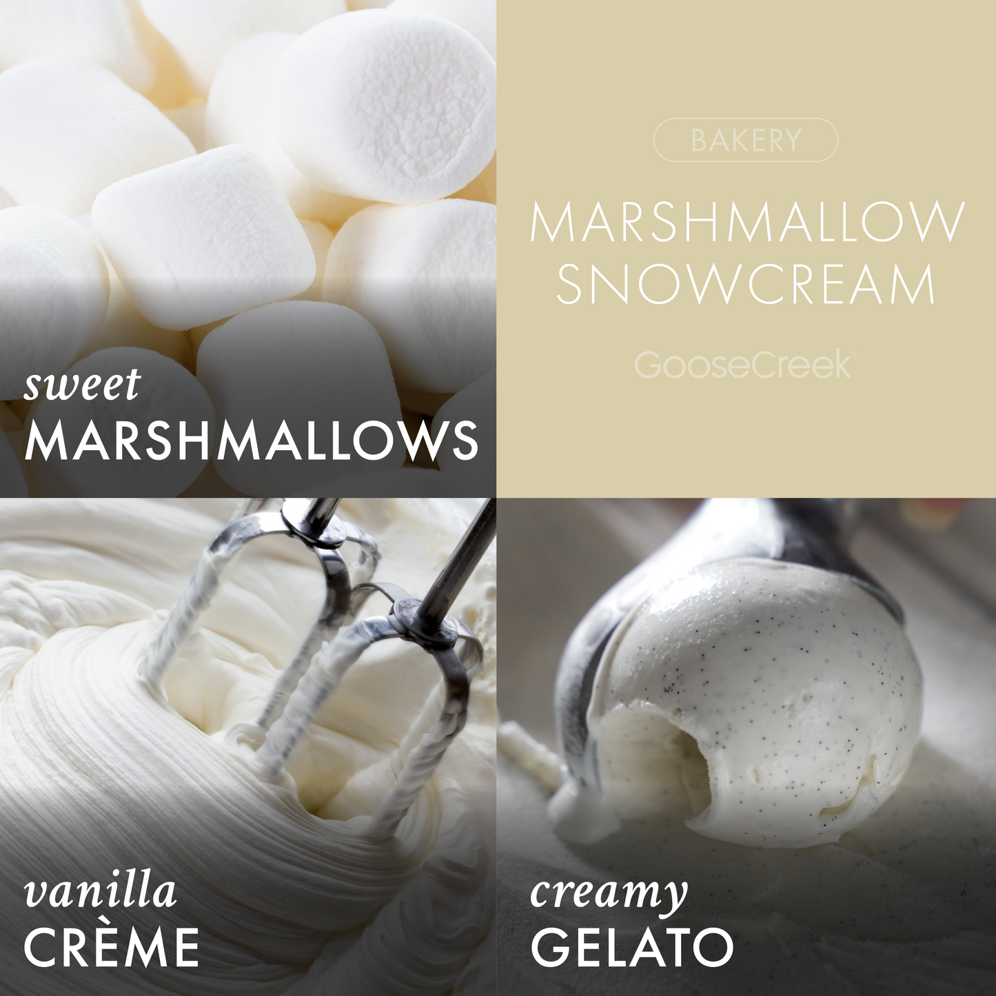 Marshmallow Snowcream 3-Wick Candle